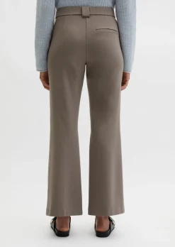 Jerseyhose Model Marthe flared aus Viskose-Stretch