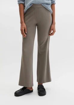 Jerseyhose Model Marthe flared aus Viskose-Stretch