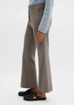 Jerseyhose Model Marthe flared aus Viskose-Stretch