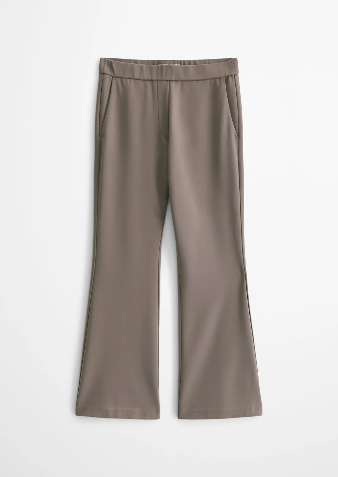 Jerseyhose Model Marthe flared aus Viskose-Stretch