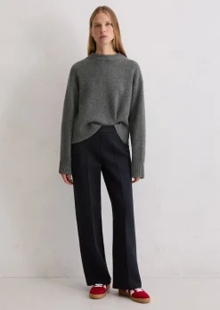 Jerseyhose relaxed aus Organic Cotton-Mix
