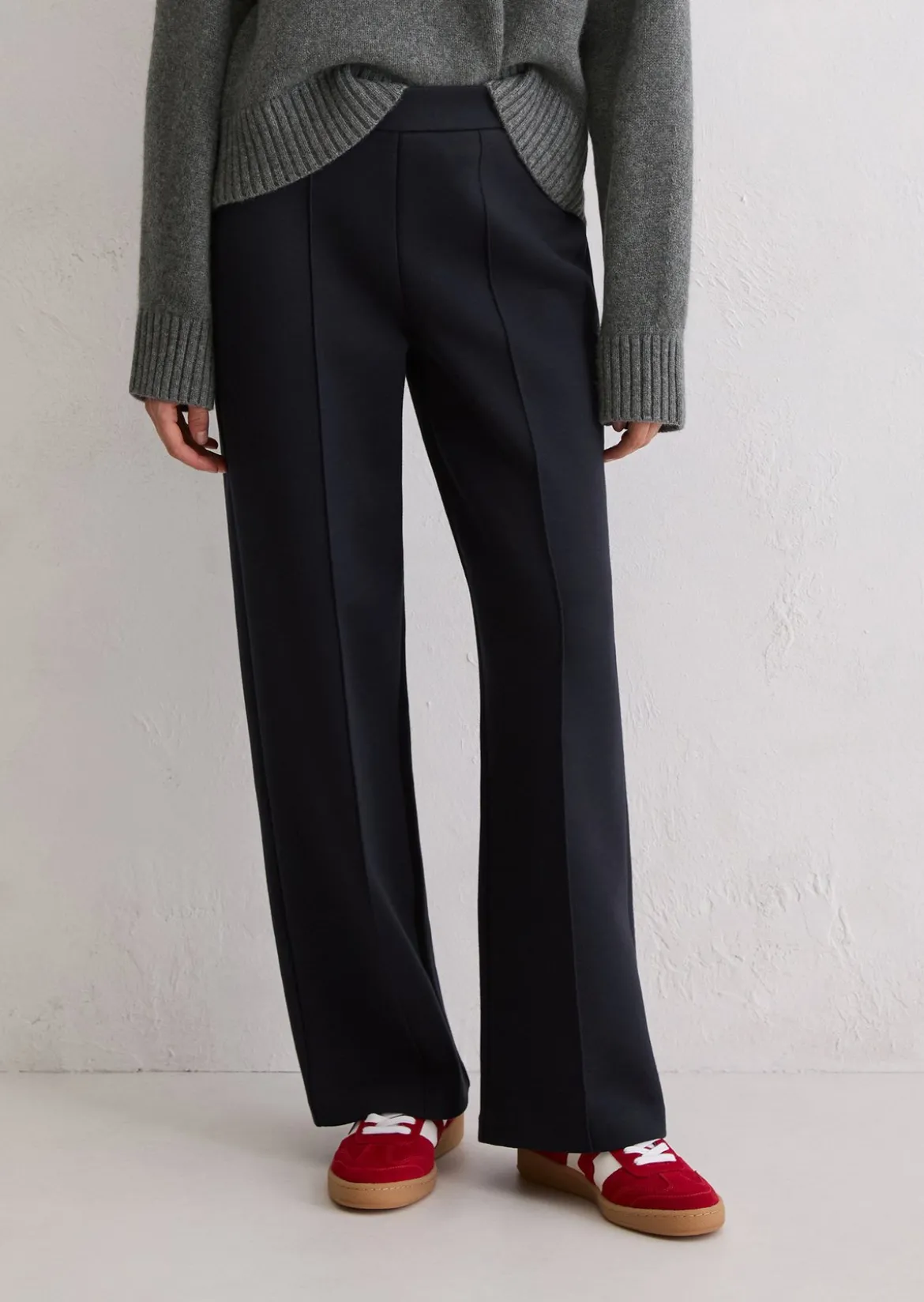 Jerseyhose relaxed aus Organic Cotton-Mix