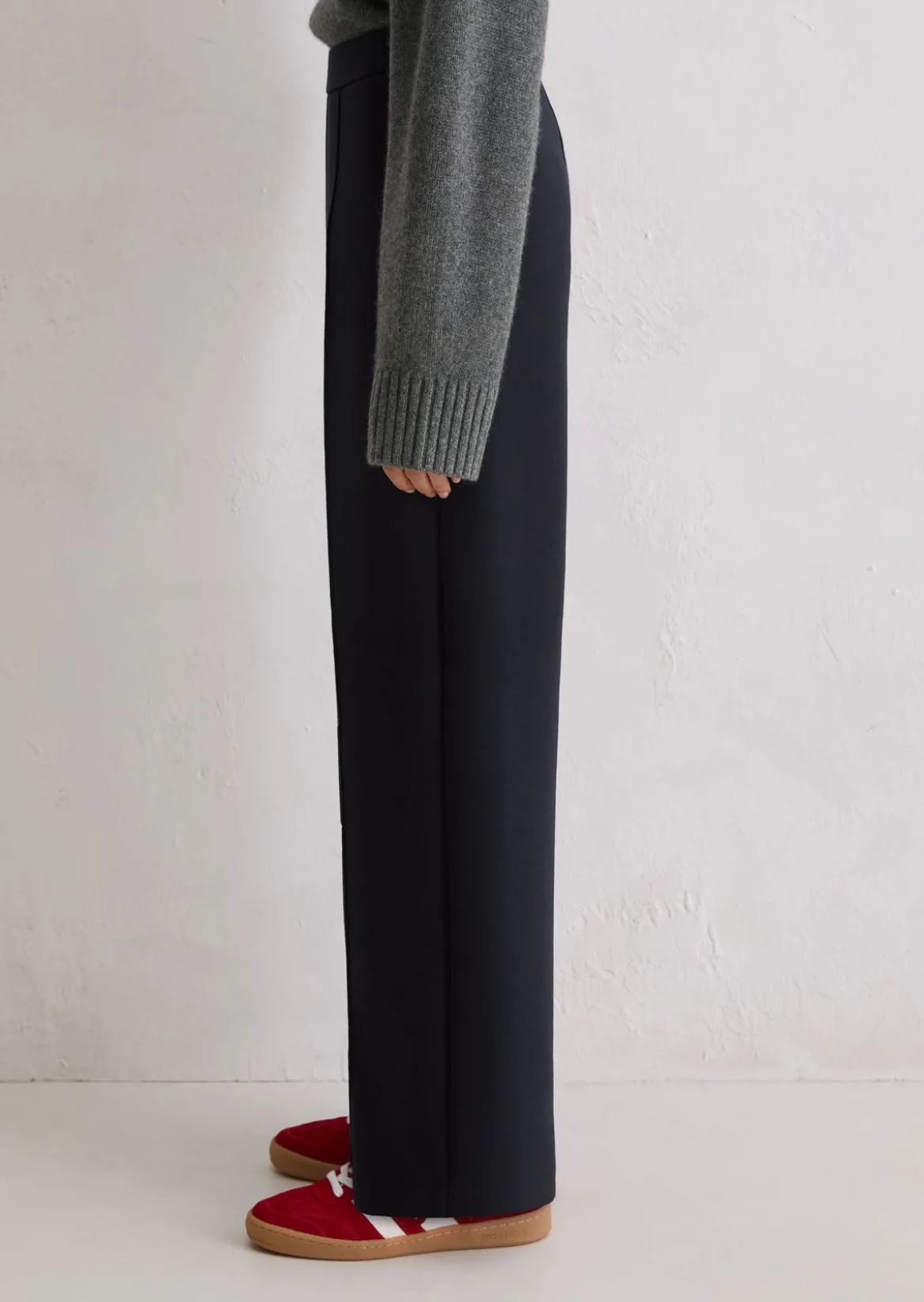Jerseyhose relaxed aus Organic Cotton-Mix