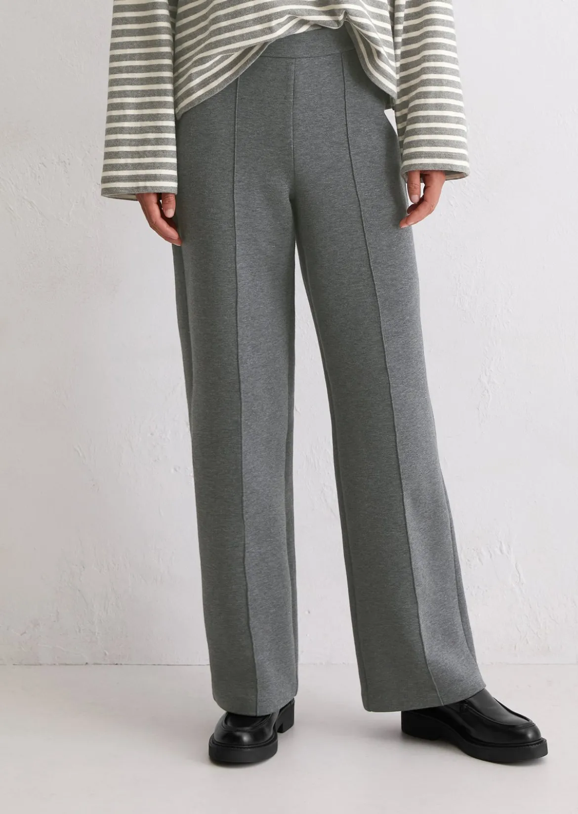 Jerseyhose relaxed aus Organic Cotton-Mix