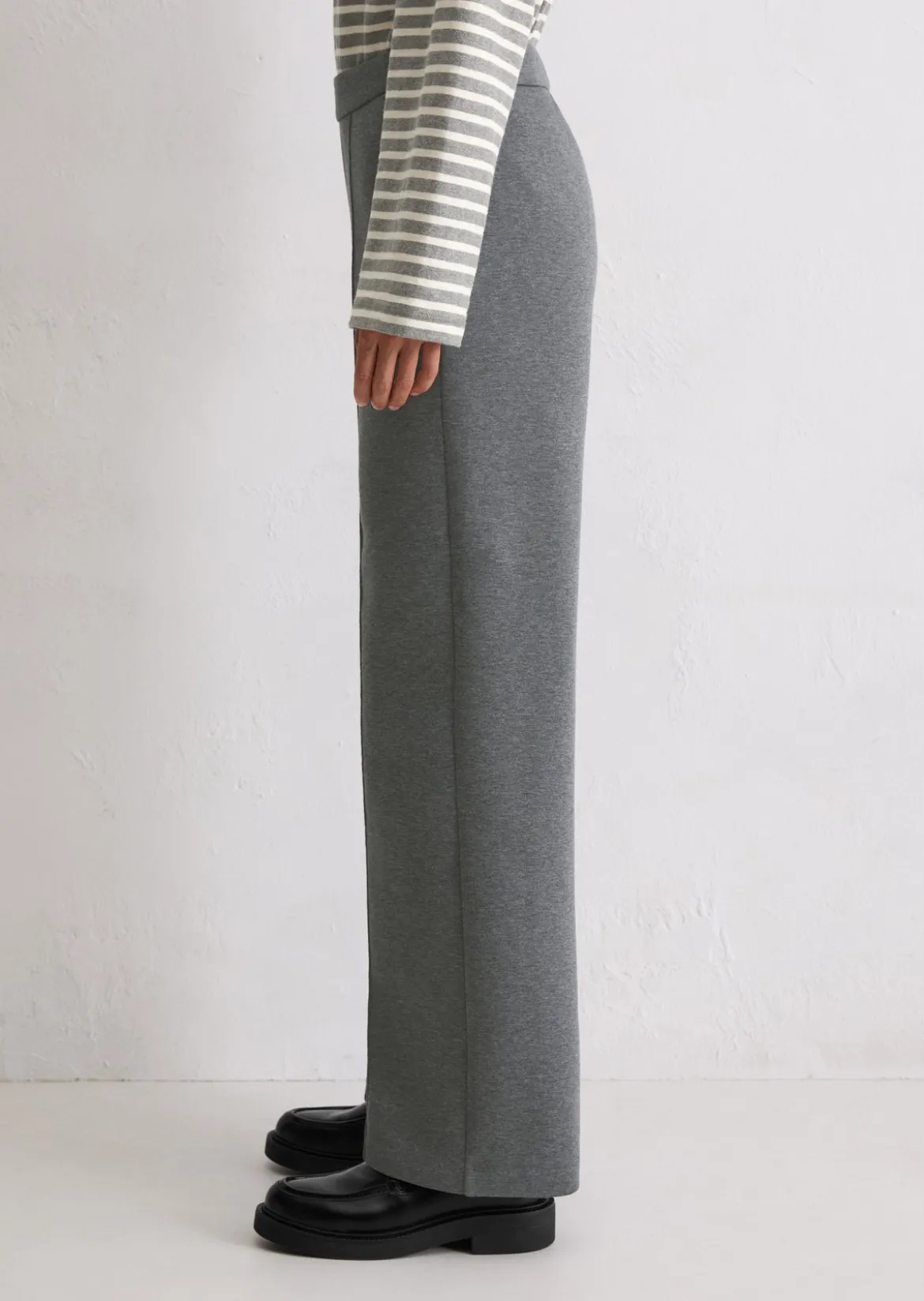 Jerseyhose relaxed aus Organic Cotton-Mix