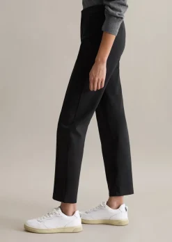 Jerseyhose slim aus kompakter Interlock-Qualität