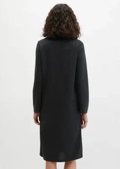 Jerseykleid fitted aus fließendem Soft-Touch-Jersey