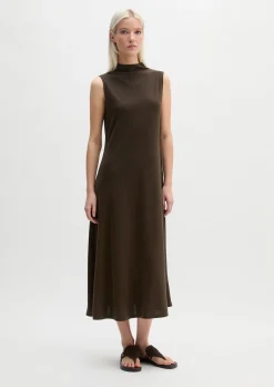 Jerseykleid fitted aus fließendem Soft-Touch-Jersey