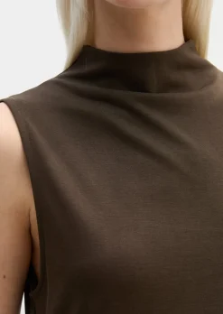Jerseykleid fitted aus fließendem Soft-Touch-Jersey