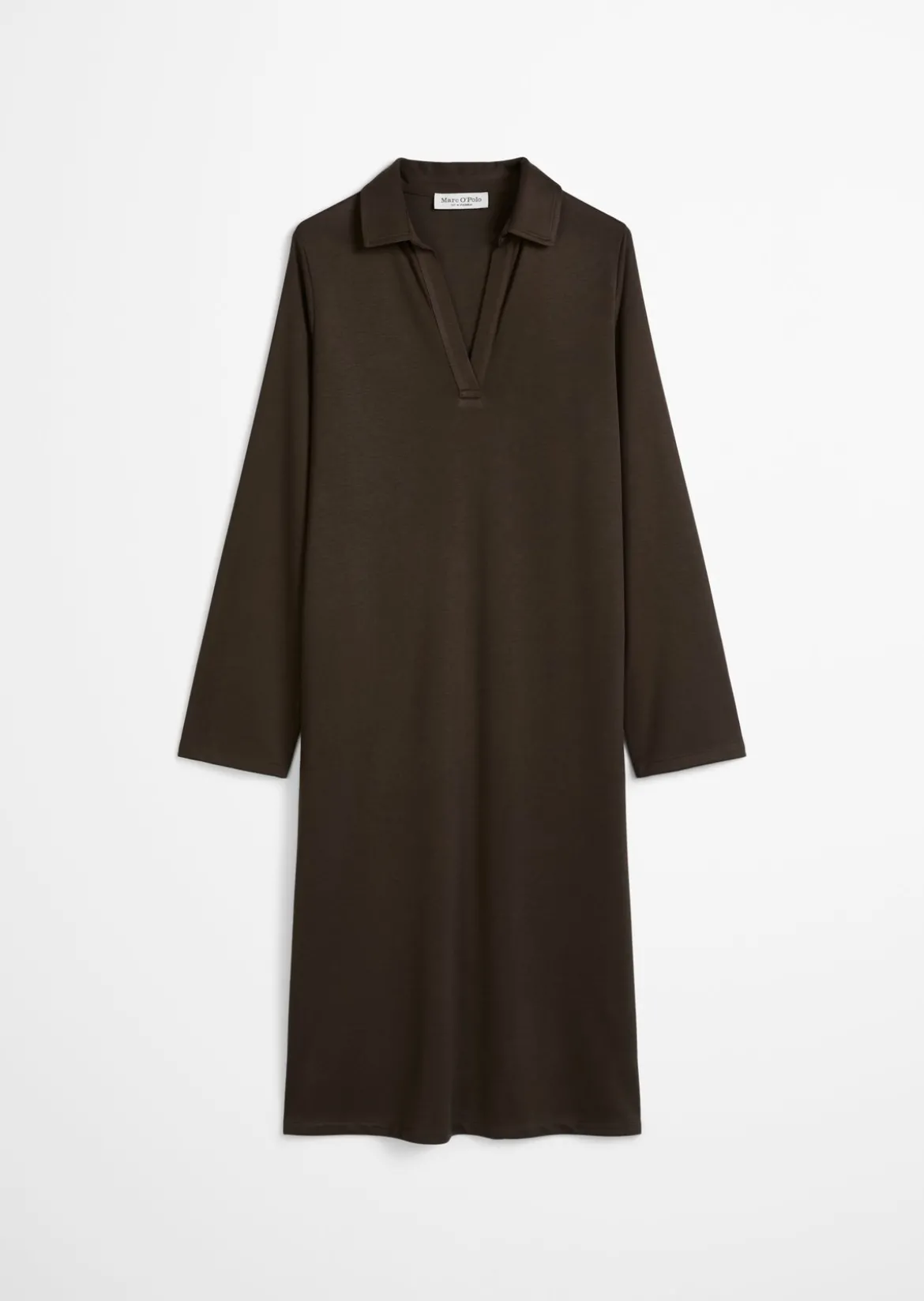 Jerseykleid fitted aus fließendem Soft-Touch-Jersey