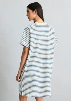 Jerseykleid regular aus Heavy Jersey