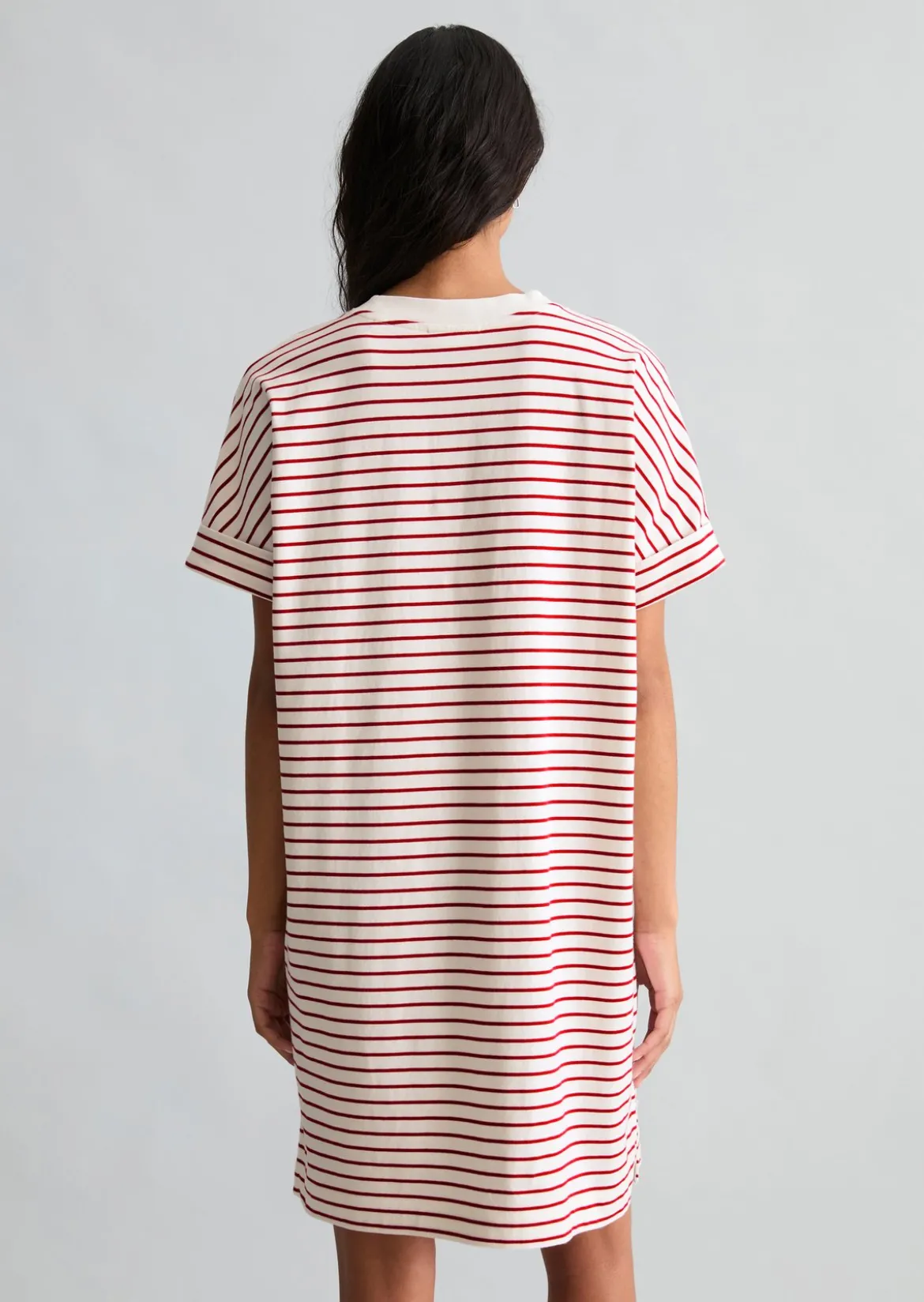 Jerseykleid regular aus Heavy Jersey
