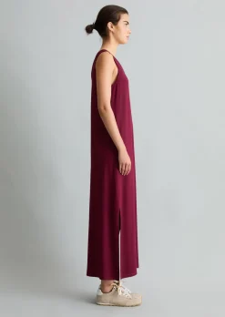 Jerseykleid relaxed aus fließendem Viskose-Stretch