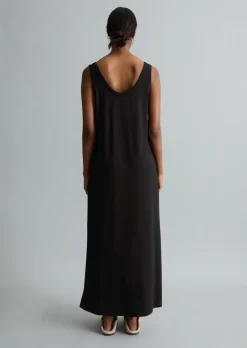Jerseykleid relaxed aus fließendem Viskose-Stretch