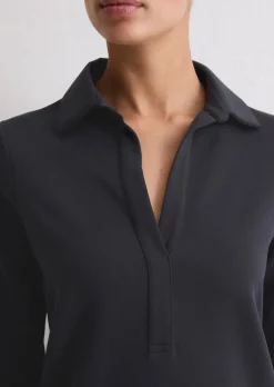 Jerseykleid relaxed aus Interlock-Qualität