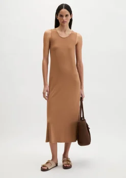 Jerseykleid shaped mit Knoten-Detail aus LENZING™ ECOVERO™