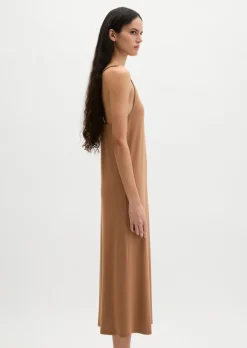 Jerseykleid shaped mit Knoten-Detail aus LENZING™ ECOVERO™