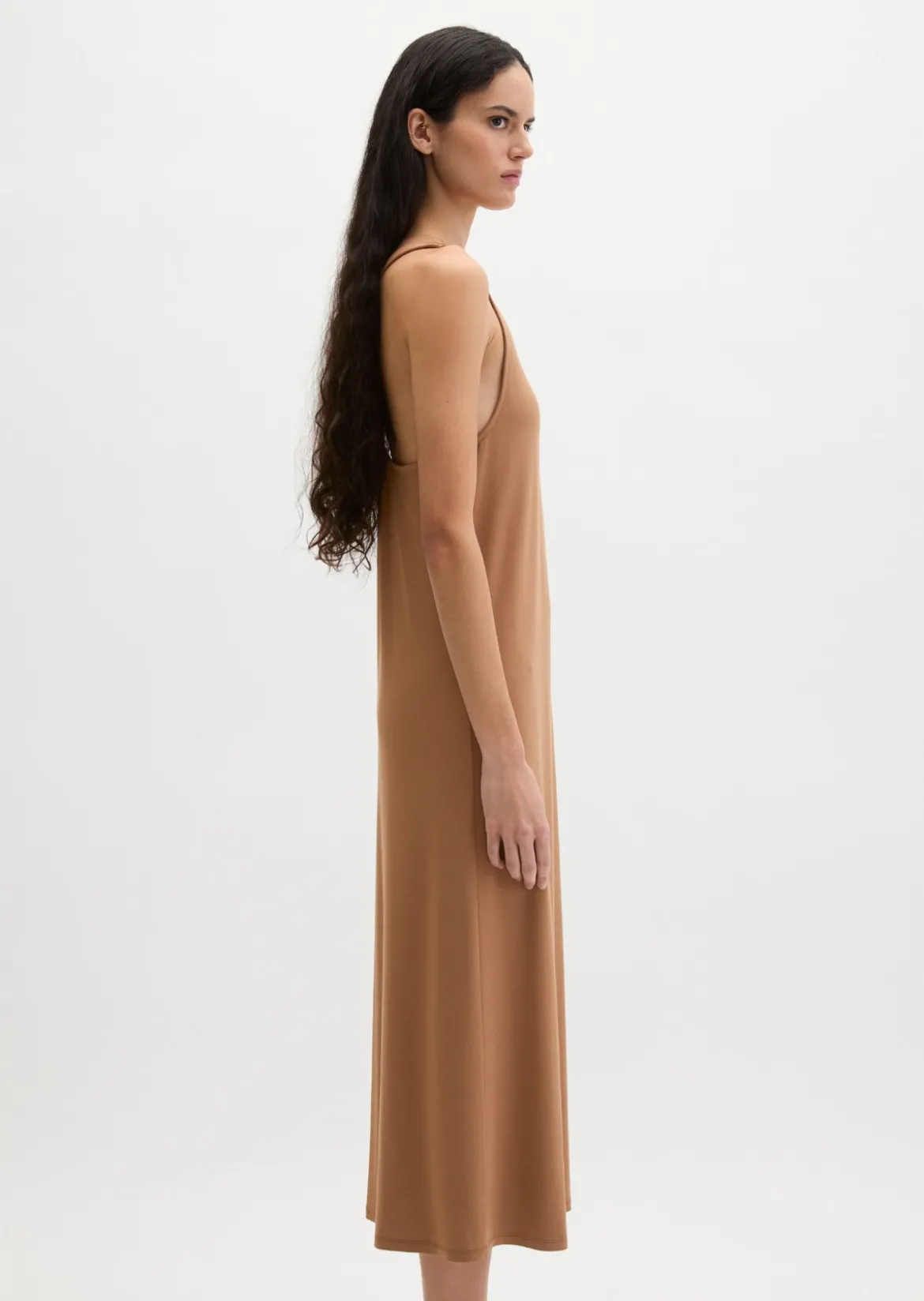 Jerseykleid shaped mit Knoten-Detail aus LENZING™ ECOVERO™