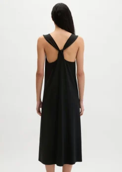 Jerseykleid shaped mit Knoten-Detail aus LENZING™ ECOVERO™