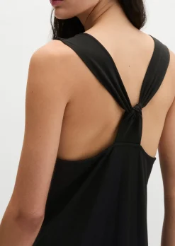 Jerseykleid shaped mit Knoten-Detail aus LENZING™ ECOVERO™