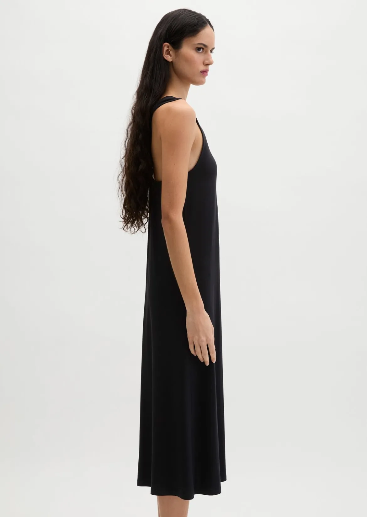 Jerseykleid shaped mit Knoten-Detail aus LENZING™ ECOVERO™