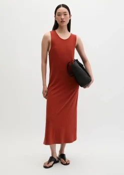 Jerseykleid shaped mit Knoten-Detail aus LENZING™ ECOVERO™