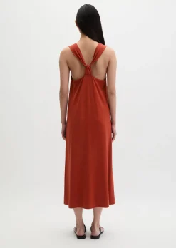 Jerseykleid shaped mit Knoten-Detail aus LENZING™ ECOVERO™