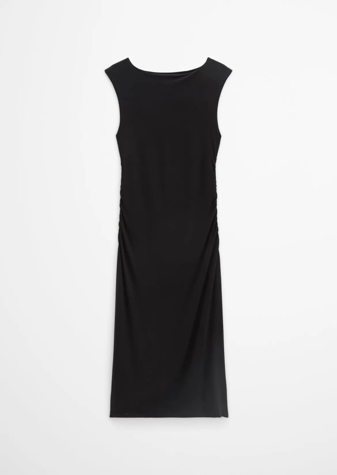 Jerseykleid slim mit geraffter Seitenpartie