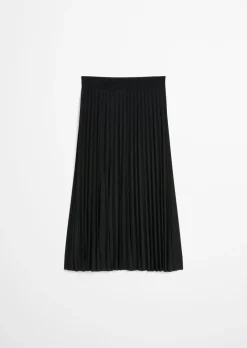 Jersey-Plissee-Rock ausgestellt mit TENCEL™ Lyocell