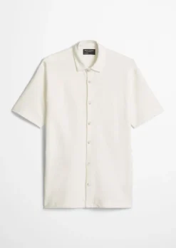 Jerseyshirt loose mit feiner Struktur