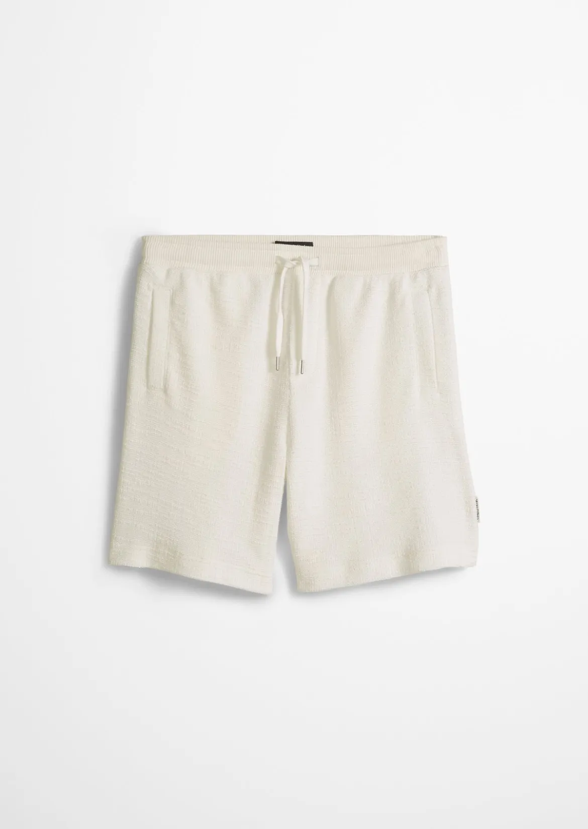 Jersey-Shorts loose aus weichem Bouclé-Jersey