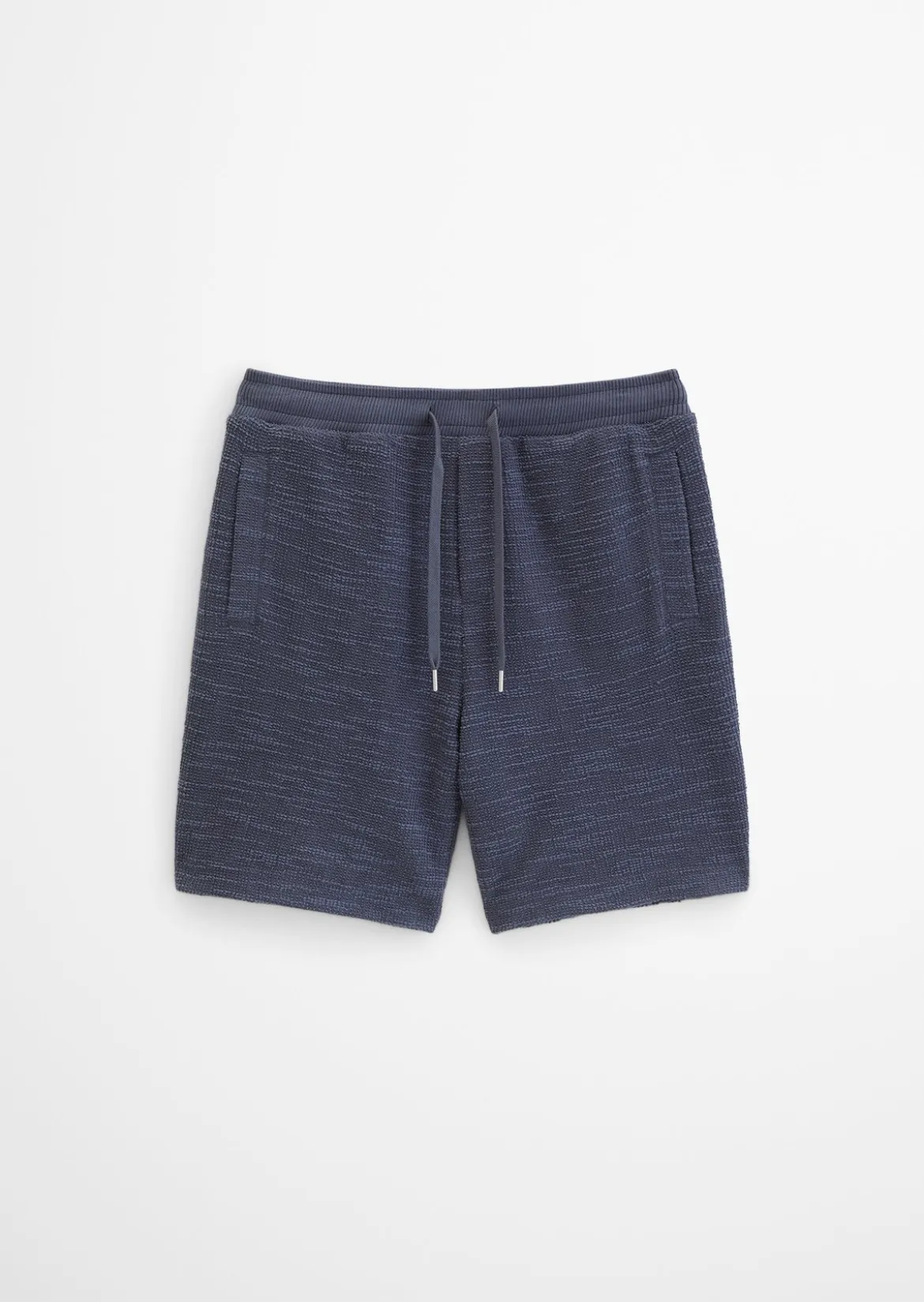 Jersey-Shorts loose aus weichem Bouclé-Jersey