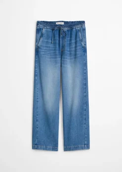 Joggpants straight cropped aus TENCEL™ Lyocell