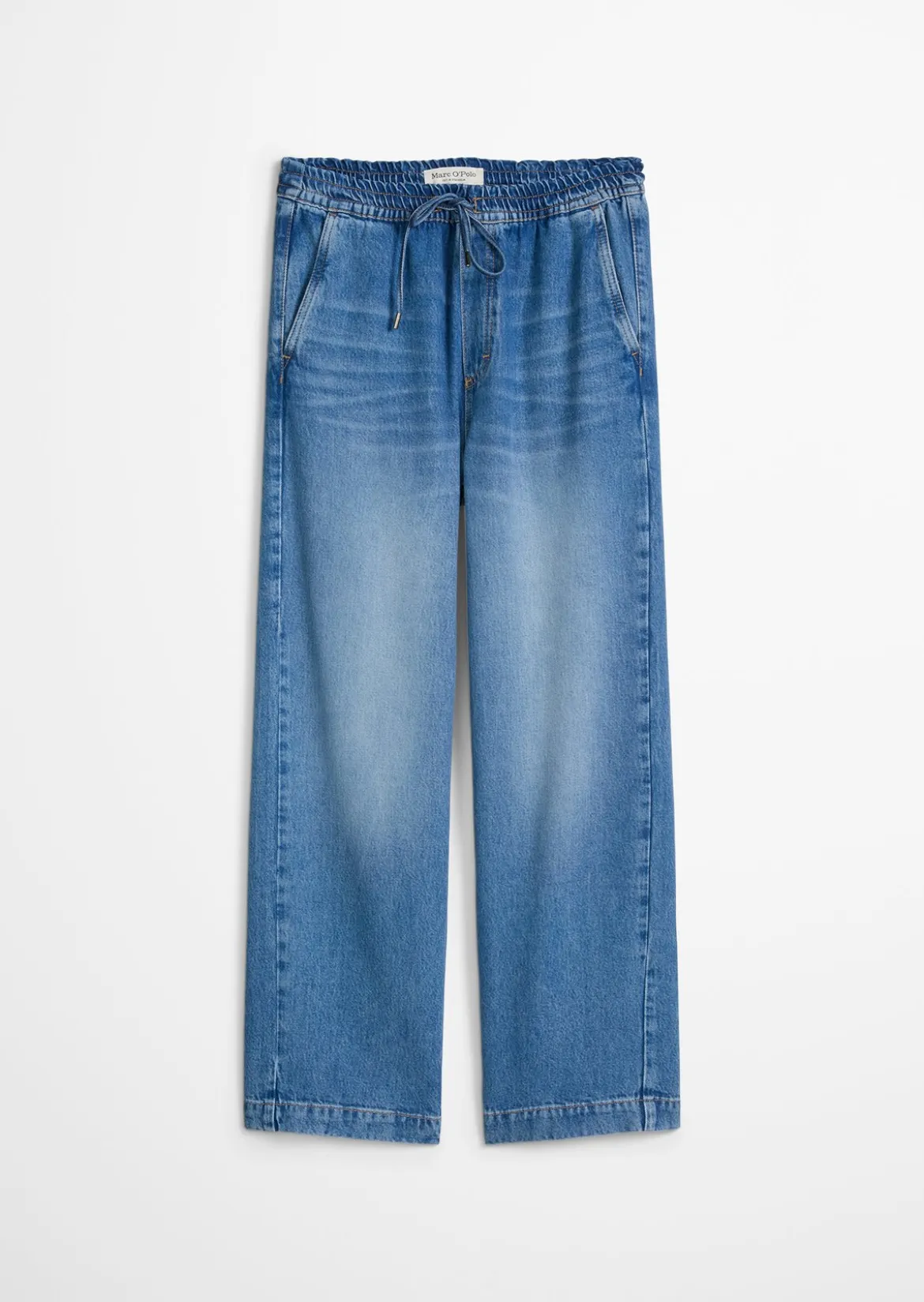 Joggpants straight cropped aus TENCEL™ Lyocell