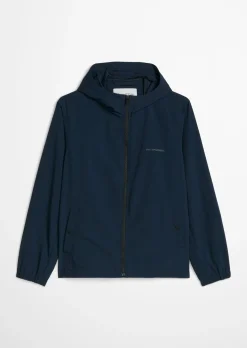 Kapuzen-Jacke regular aus wasserabweisendem Recycling-Material
