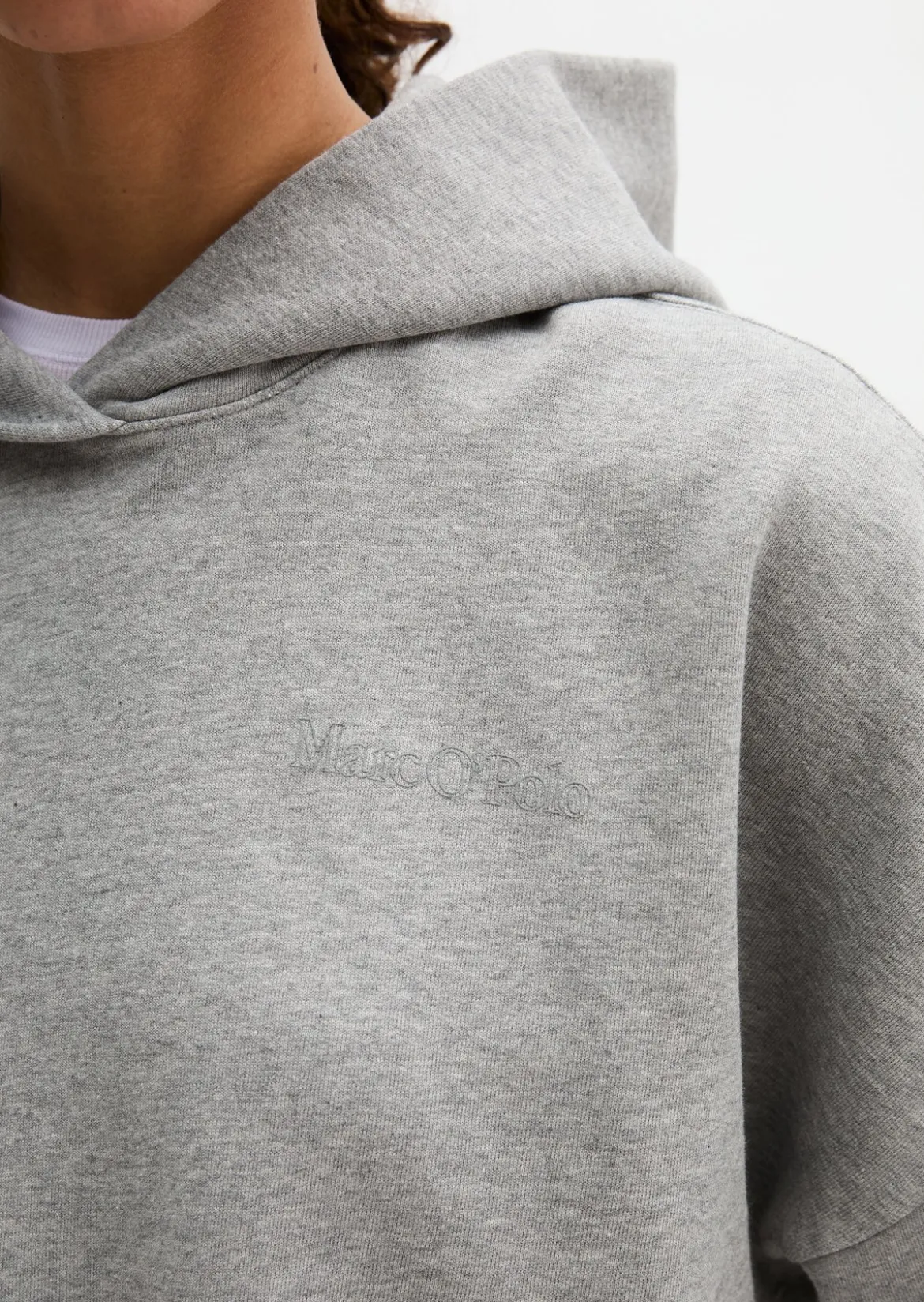 Kapuzensweatshirt relaxed aus Organic Cotton