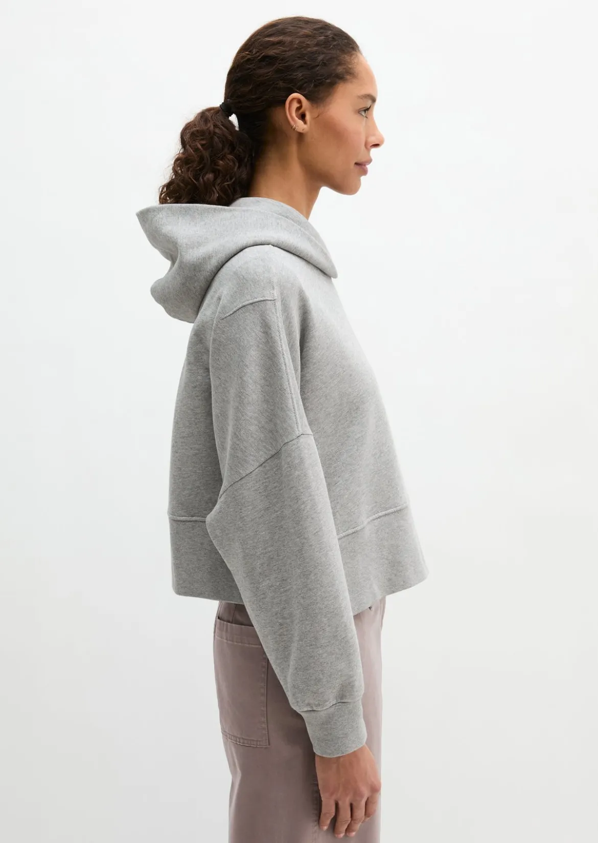 Kapuzensweatshirt relaxed aus Organic Cotton