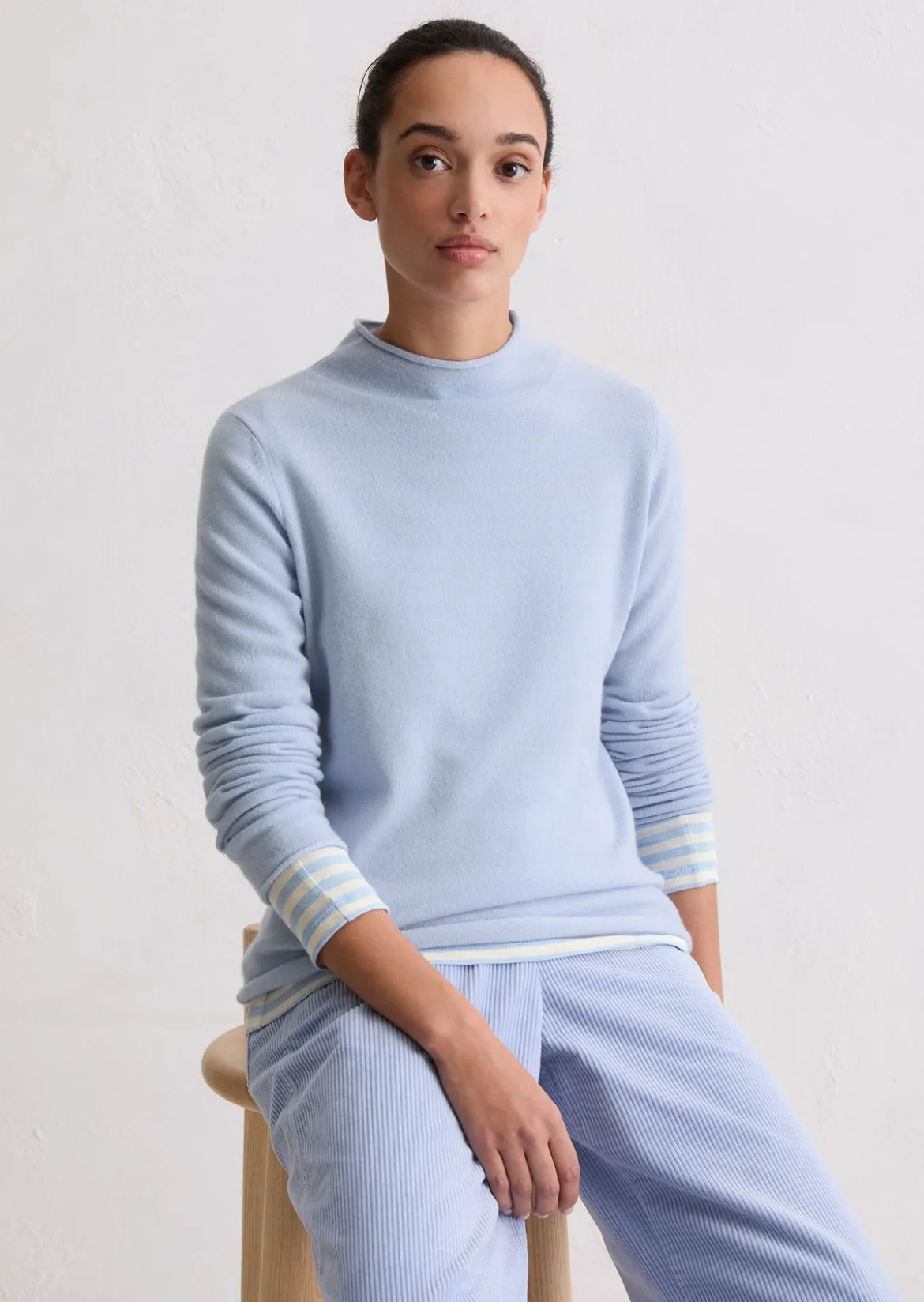 Kaschmirpullover regular mit hohem Tragekomfort