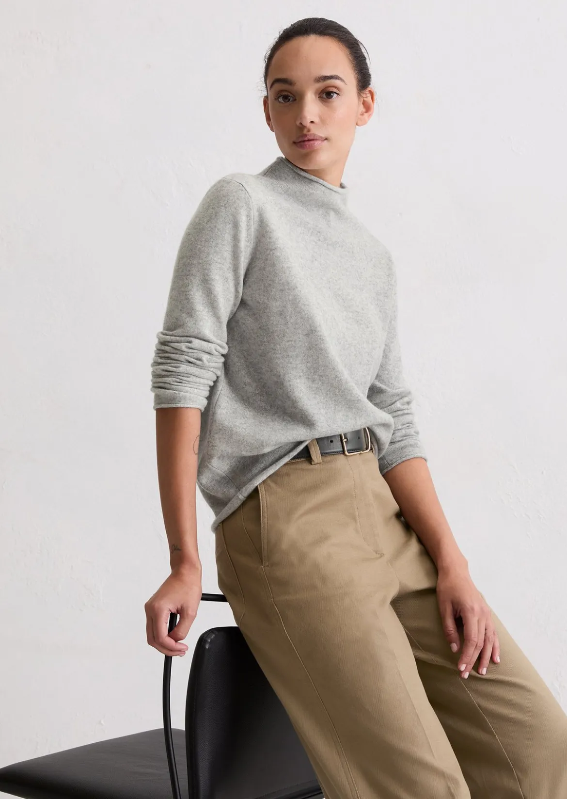 Kaschmirpullover regular mit hohem Tragekomfort