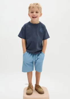 KIDS-BOYS Frottee-Bermuda aus reiner Bio-Baumwolle