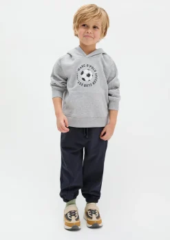 KIDS-BOYS Hoodie mit Fußball-Motiv