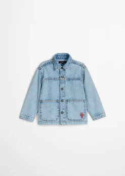 KIDS-BOYS Jeansjacke im Overshirt-Stil