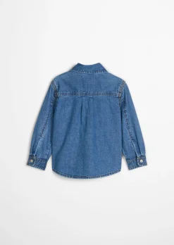 KIDS-BOYS Jeans-Overshirt aus Bio-Baumwoll-Denim
