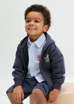 KIDS-BOYS Kapuzen-Sweatjacke mit Rückenprint