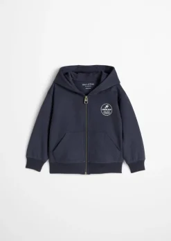 KIDS-BOYS Kapuzen-Sweatjacke mit Rückenprint