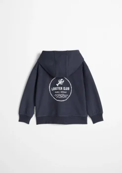 KIDS-BOYS Kapuzen-Sweatjacke mit Rückenprint