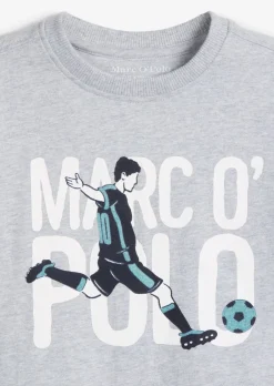 KIDS-BOYS Langarm-Shirt mit Fußball-Motiv