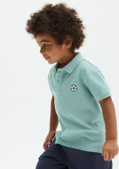 KIDS-BOYS Poloshirt aus Bio-Baumwoll-Piqué
