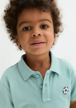 KIDS-BOYS Poloshirt aus Bio-Baumwoll-Piqué