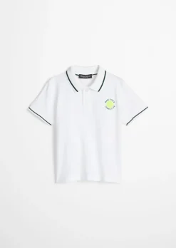 KIDS-BOYS Poloshirt aus Bio-Baumwoll-Piqué